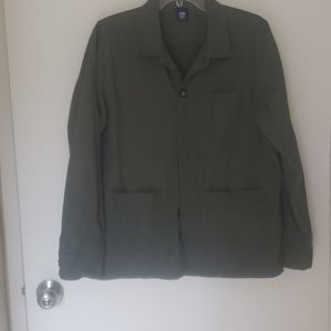 Army green jacket